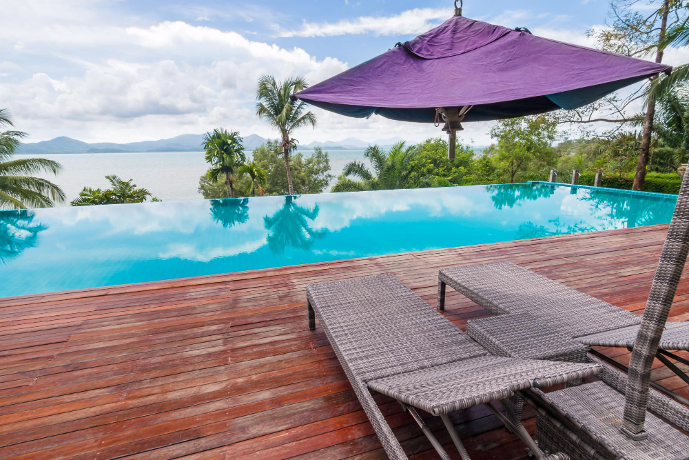 créer une terrasse en bois autour de votre piscine hors sol